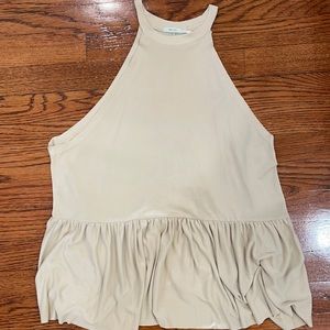 Kimchi Blue urban outfitters halter top XS tan